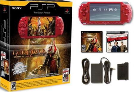PlayStation Portable Limited Edition God of War Chains of Olympus  Entertainment Pack - Red,  price tracker / tracking,  price  history charts,  price watches,  price drop alerts