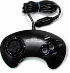 Sega Genesis Controller - Black