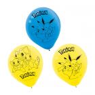 Pokemon Latex Balloons (6-Pack)